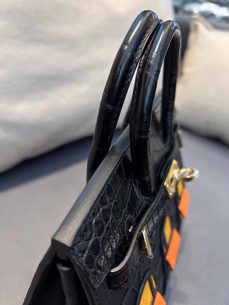 エルメス バーキン スーパーコピー 20cm ヴォーマダム×アリゲーターマット×スイフト